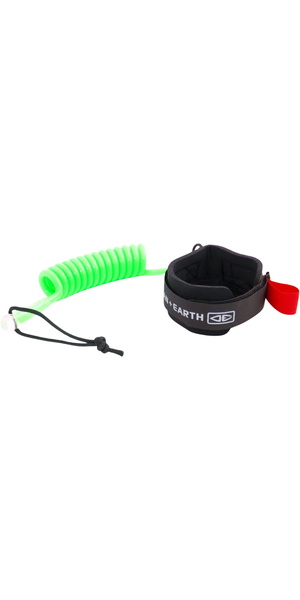 2026 Ocean and Earth Basic Wrist Coil Bodyboard Leash SBBA03-LIM - Lime